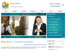 Tablet Screenshot of ezpayafrica.com